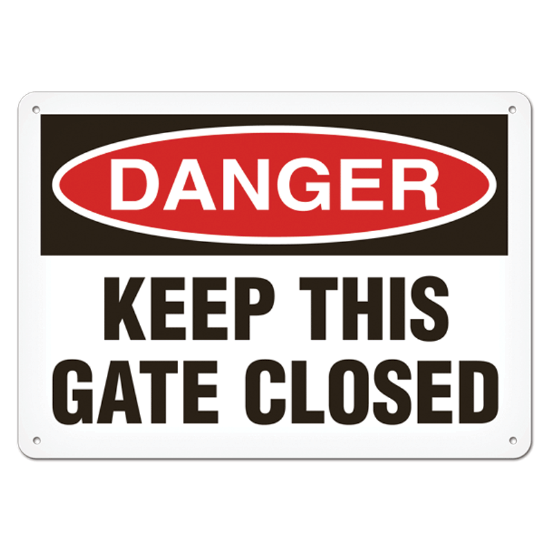 Danger Safety Signs