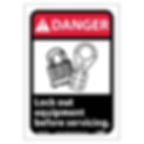 Lock Out Tag Out Signs