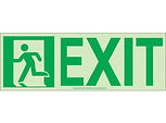 Glow in the Dark Fire and Exit Signs | Gemini Safety | NY | USA