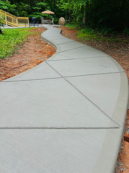 concrete.walkway.rock.hill
