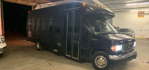 14 Passenger Party Bus Charlotte | LED Lights & Sound | CharlotteLUX