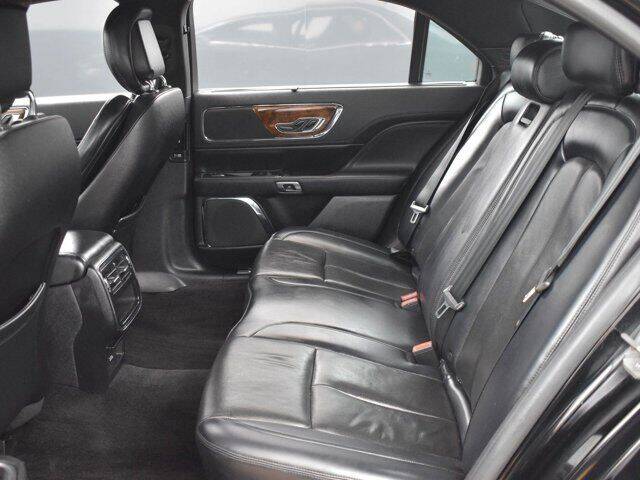 CharlotteLUX Luxury Sedan Interior