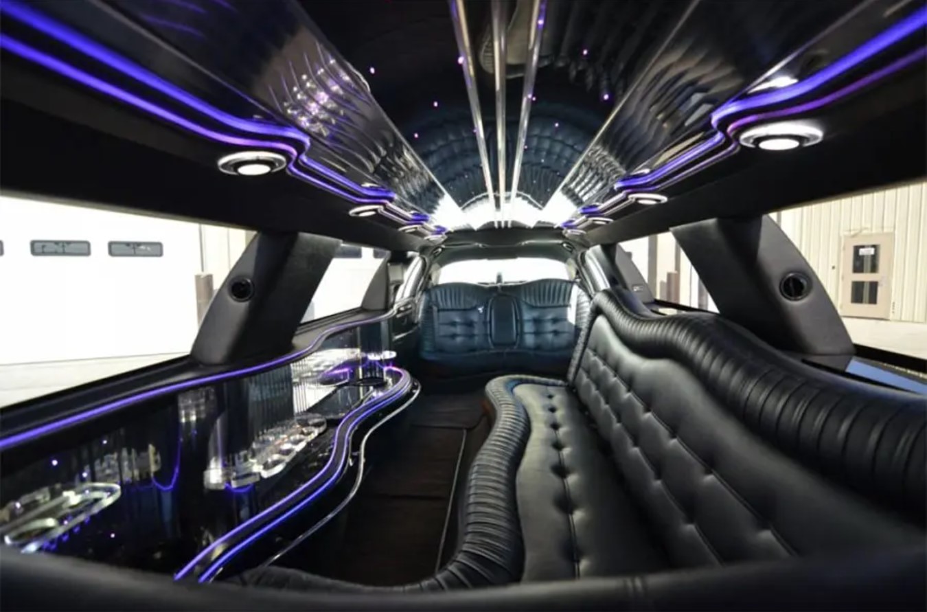 CharlotteLUX Stretch Limousine Interior