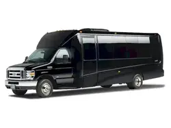 CharlotteLUX Black Party Bus