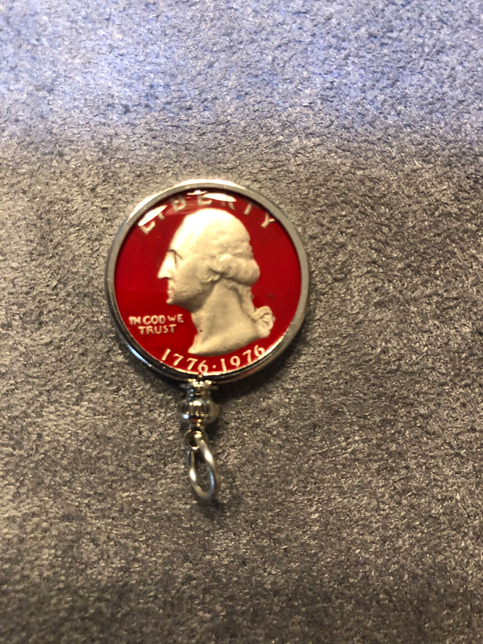 Thumbnail: Connecticut State Quarter Charter Oak Tree Painted