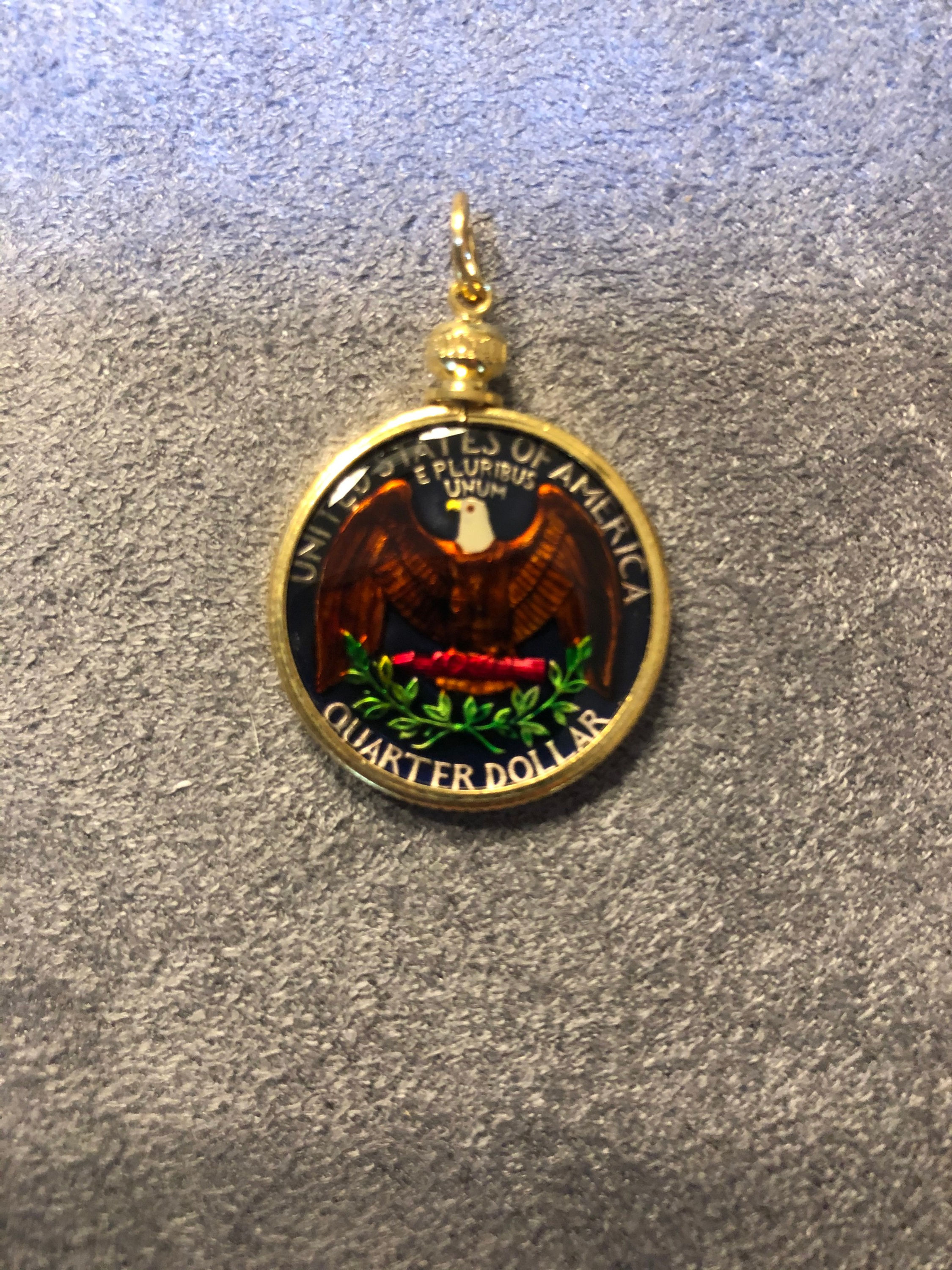 Painted Quarter Eagle