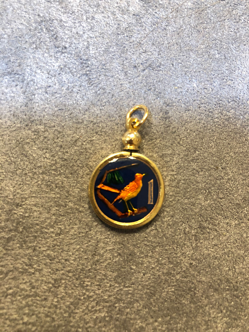 Cayman Islands Cent Bird