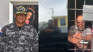 Comandante de la Policía arresta ciudadano de manera ilegal en Boca Chica