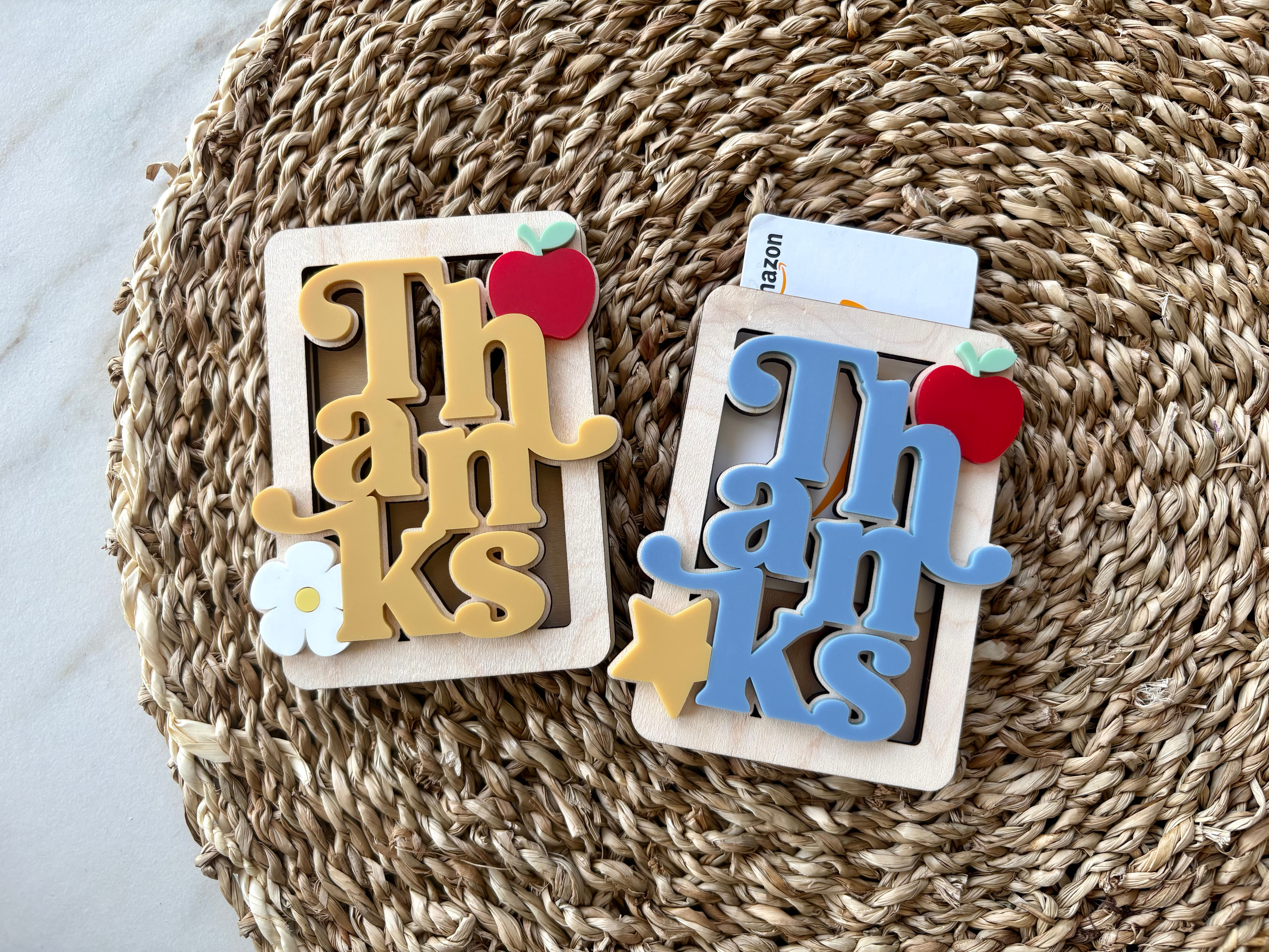 Thanks Gift Card Holder