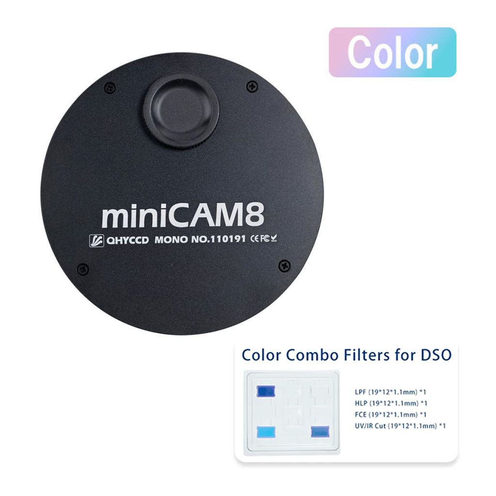 QHYCCD miniCAM8C Deep Skyコンボセット【お取り寄せ】