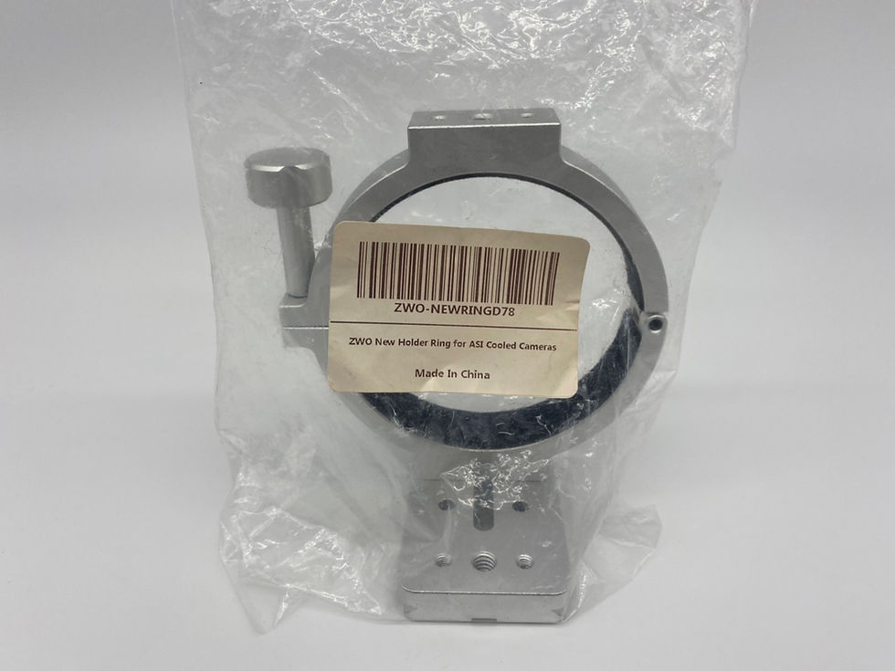 サムネイル： 【完売】【中古品】ZWO ASIカメラ用ホルダーリング（外径78mm用）