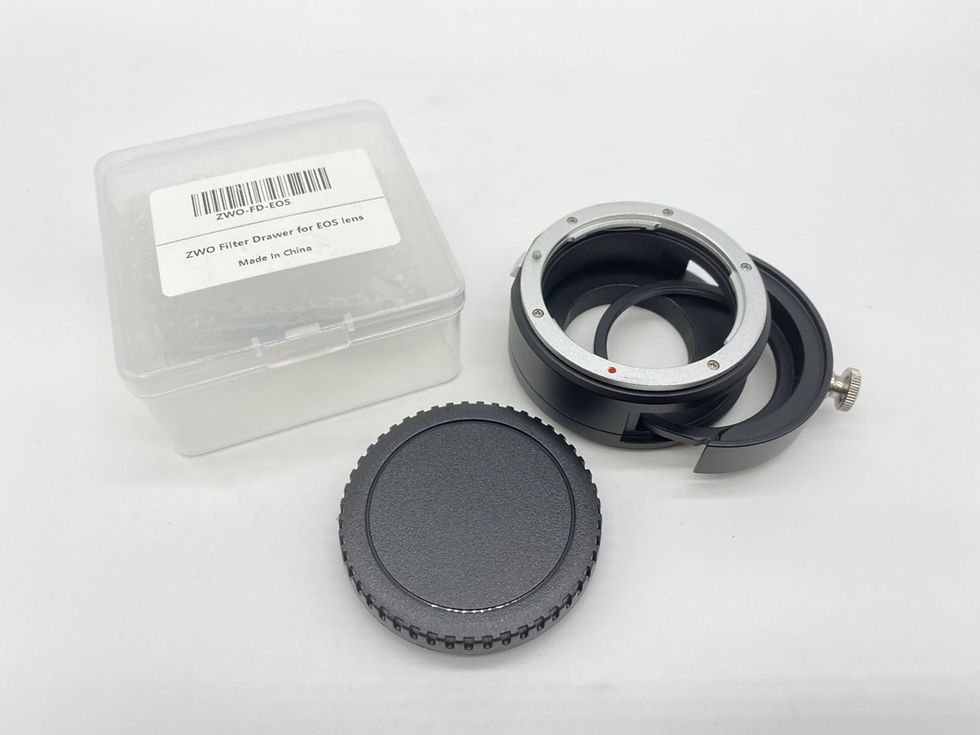 サムネイル： 【完売】【中古品】ZWO ASI2600MC（EOSレンズ用フィルタードロア付）