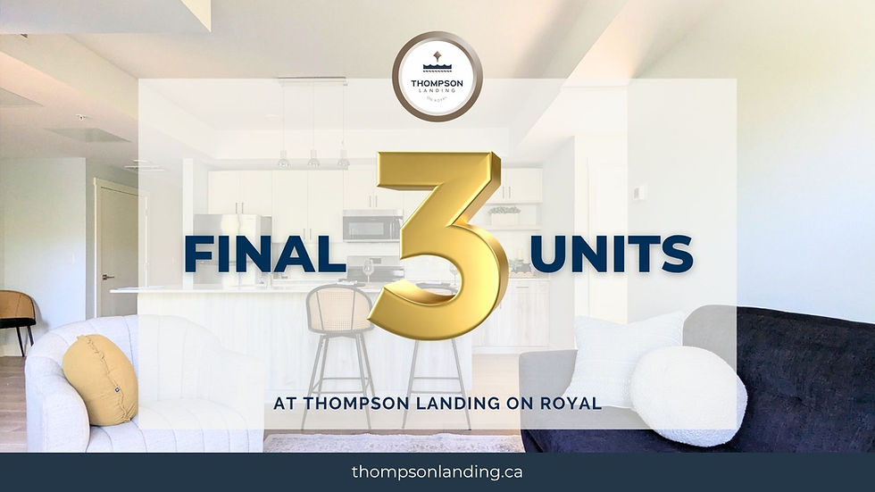3 Final Suites Remain at Thompson Landing on Royal