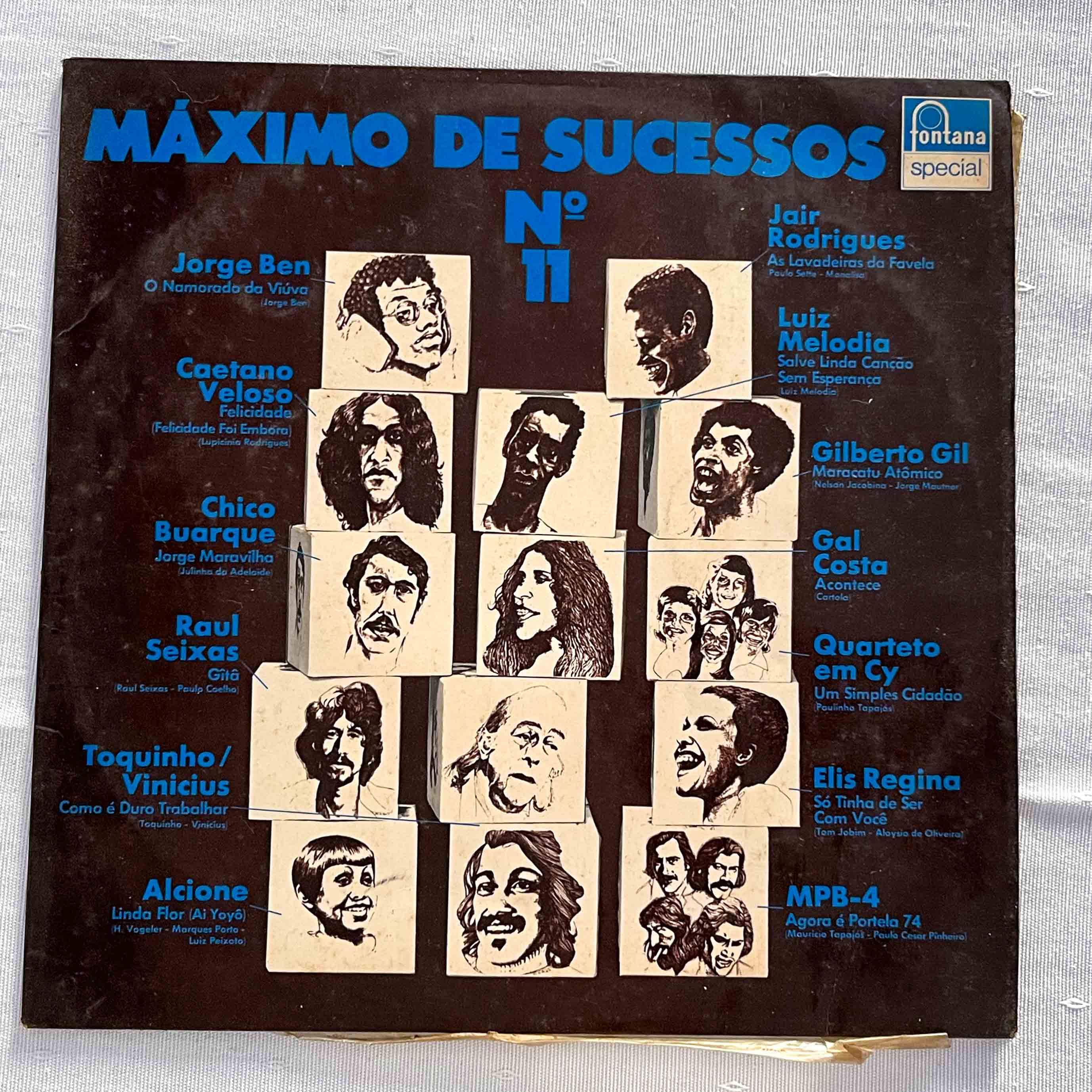 Disco Vinil - LP - Coletânea - Máximo de Sucessos