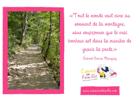 "Tout le monde veux vivre au sommet de la montagne..."