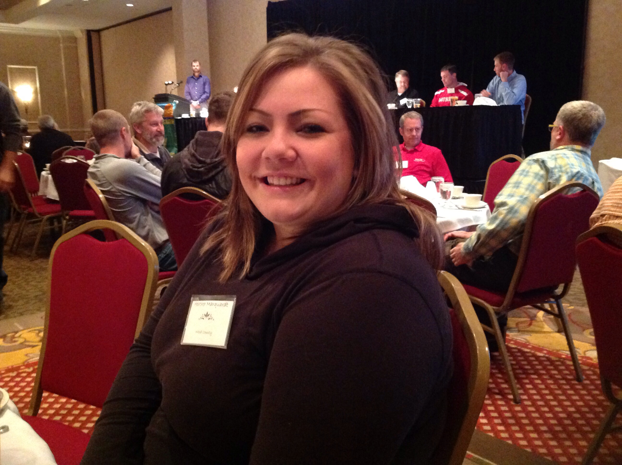 Newly elected Secretary/Treasurer