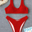 Thumbnail: Ribbed Bikini Set