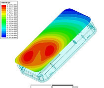 Identix miniPad internal antenna magnetic near field distribution diagram