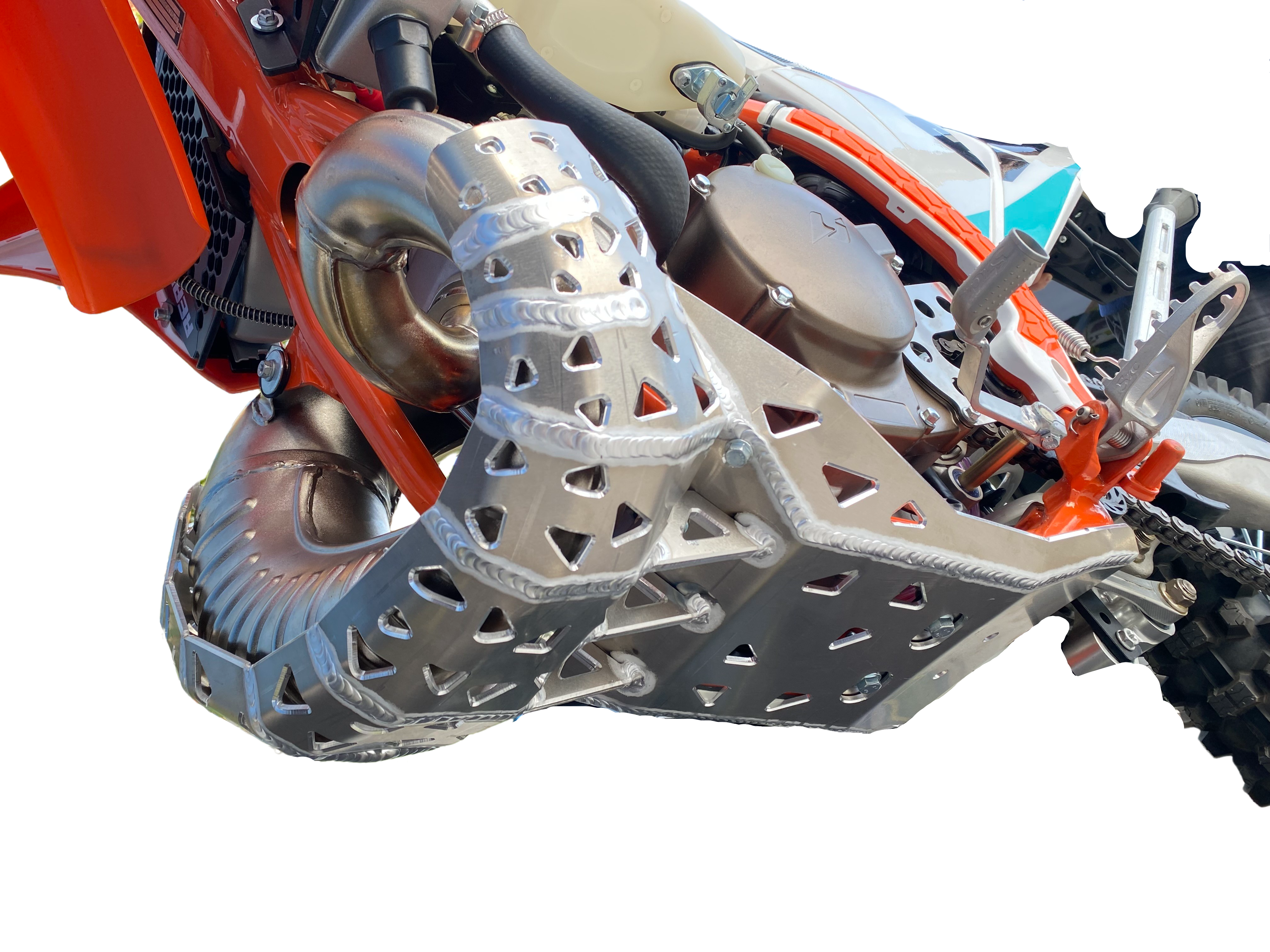 BASH PLATE With PIPE GUARD For Hengjian -TrailEx -GPX 250 2T 2023