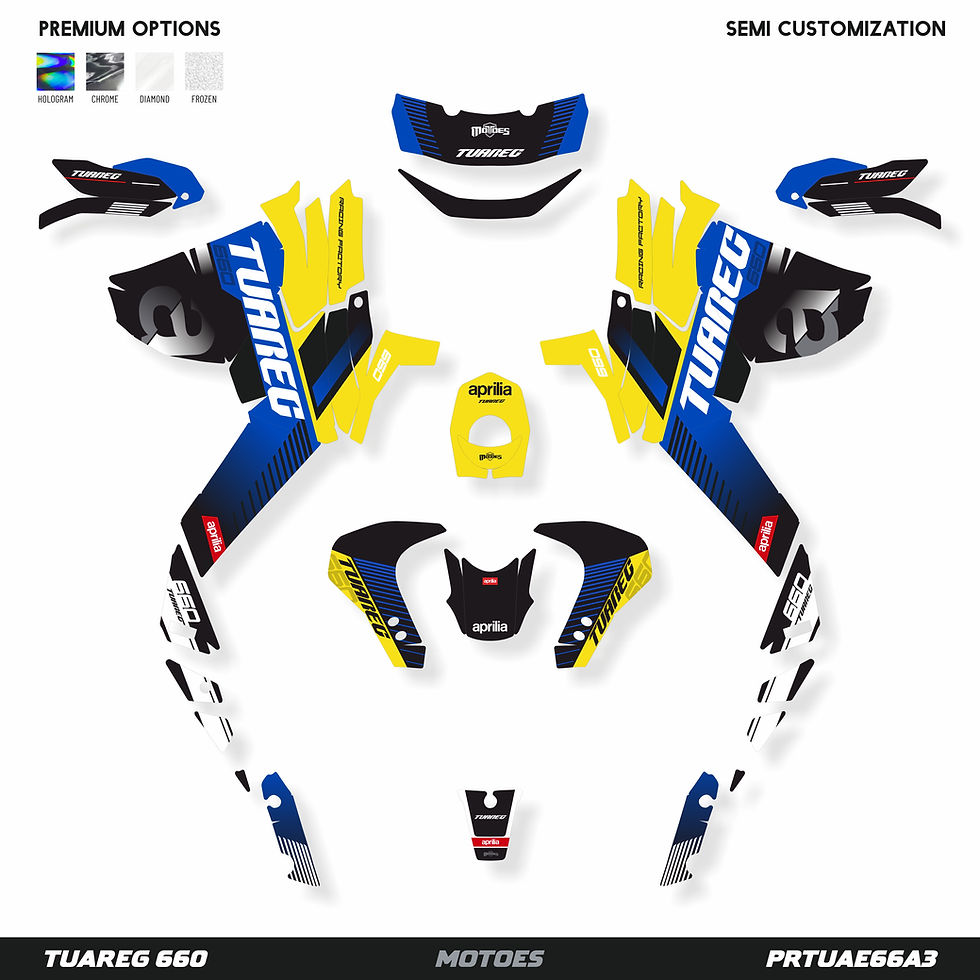 Thumbnail: GRAPHIC KIT FIT APRILIA TUAREG 660
