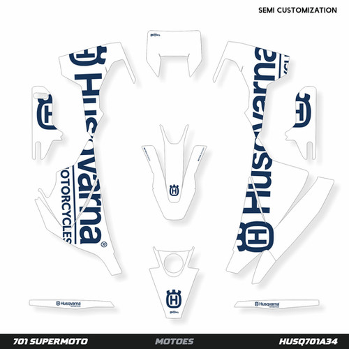 Graphic Kit for Husqvarna 701 Models | MOTOES