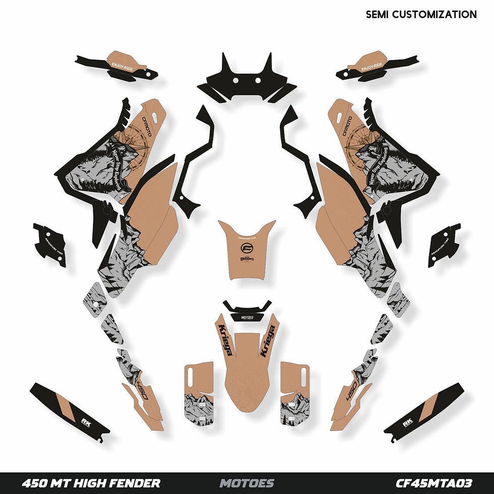 Thumbnail: Graphic Kit For CF MOTO Models