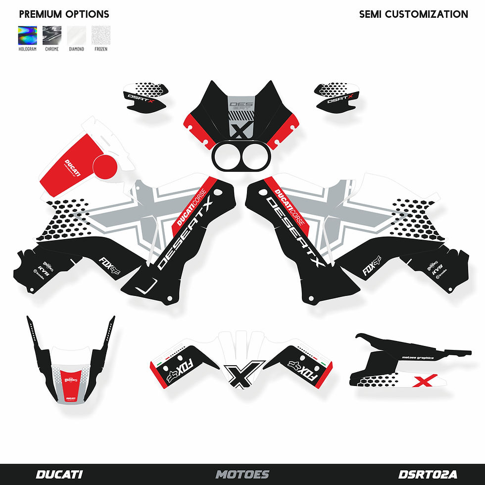 Thumbnail: GRAPHIC KIT FIT DUCATI DESERT X