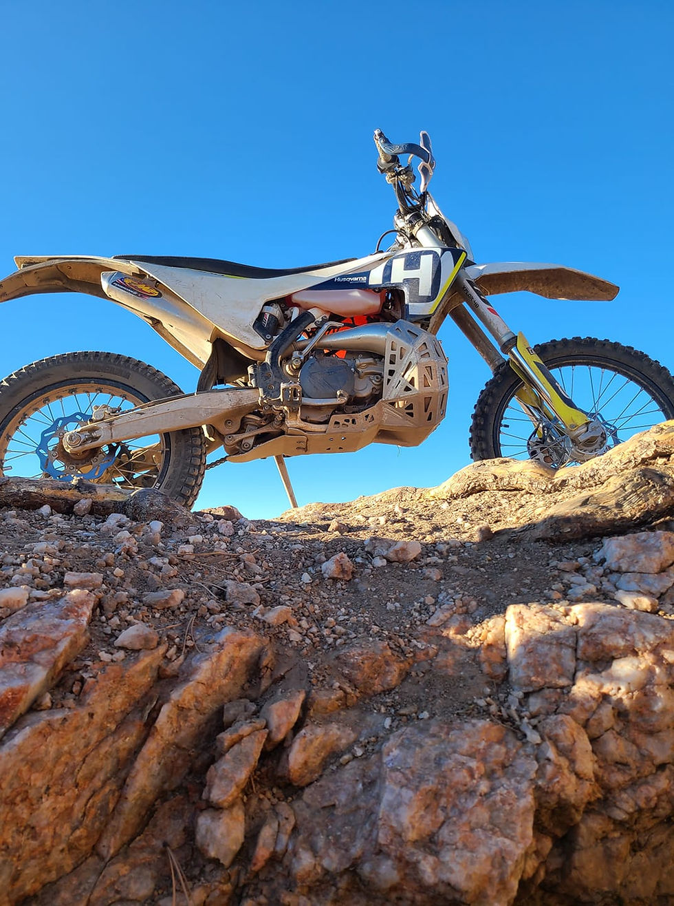Thumbnail: BASHPLATE WITH PIPE GUARD FOR KTM-HUSQVARNA TE-TPI-2017-2019