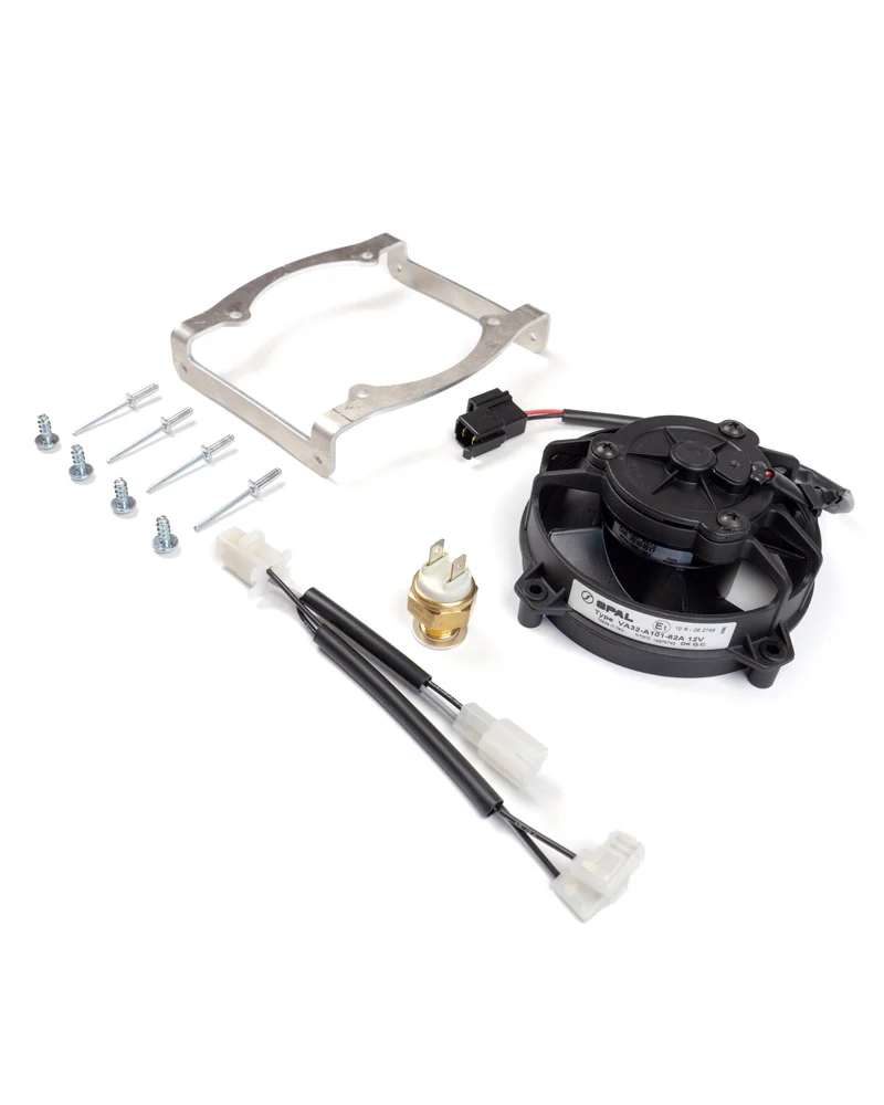 Thumbnail: BETA 2020-26 SPAL Fan Radiator Cooling System - with Thermoswitch