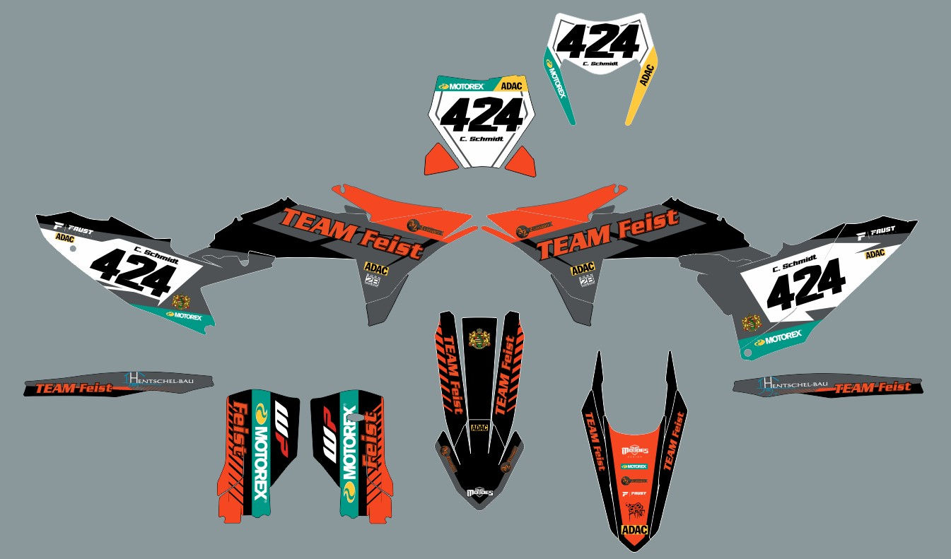 Custom Graphic Kit Team Feist