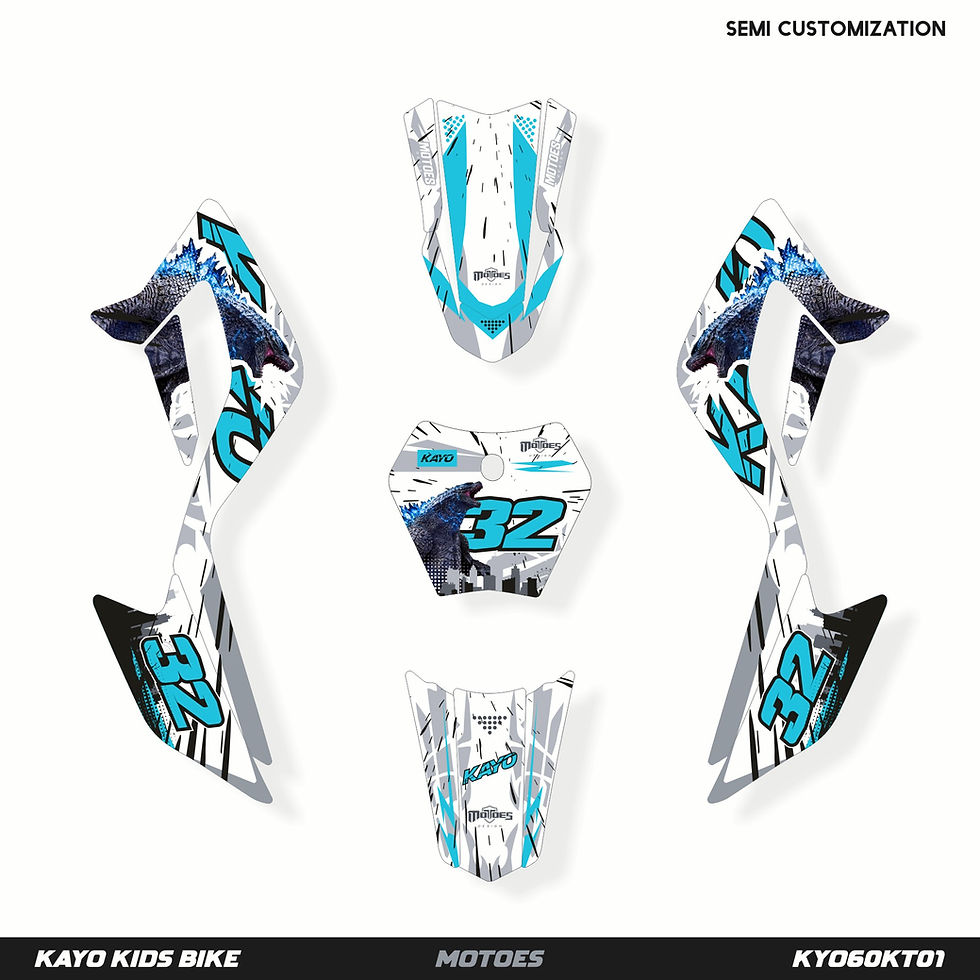 Thumbnail: Graphic Kit for Kayo KMB 60 Model