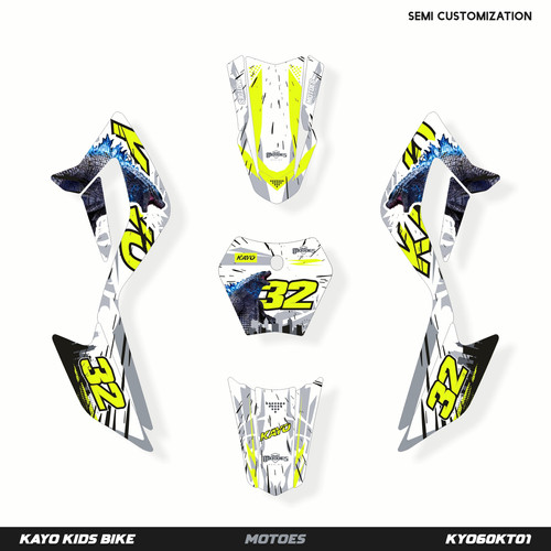 Graphic Kit for Kayo KMB 60 Model | MOTOES