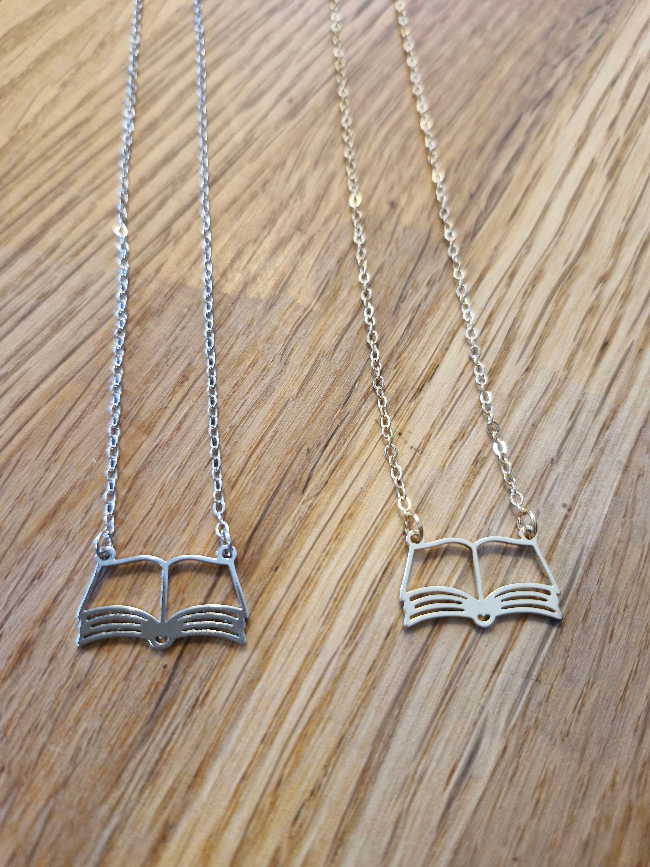 Bookish Necklace