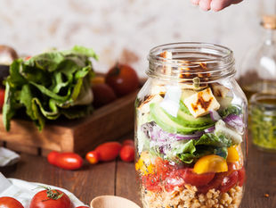Mediterranean Inspired Quinoa Salad