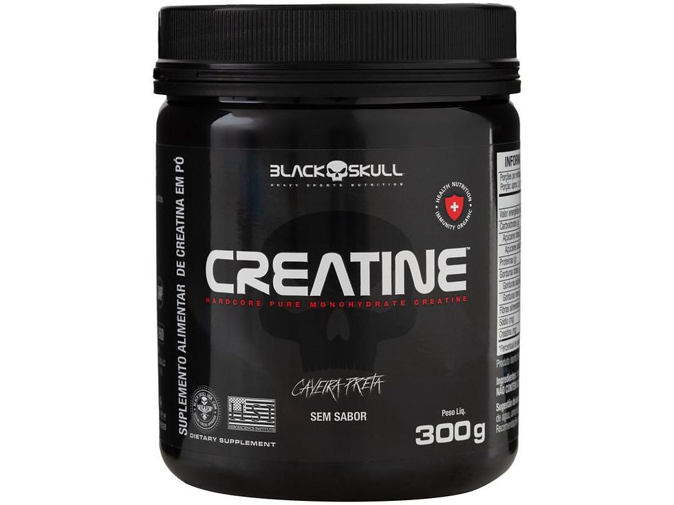 Miniatura: Creatine Black Skull Powder 300g without Flavor