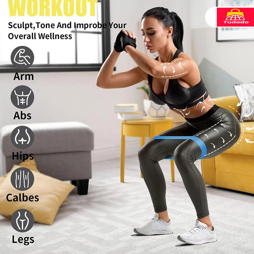 Miniatura: Kit EMS para Treino em Casa Estimulador Muscular Profissional para Yoga Pilates 