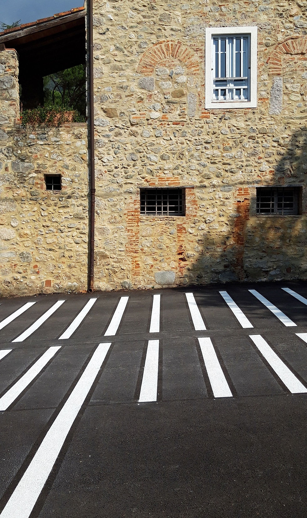 Nebbiano Public Car Park_built