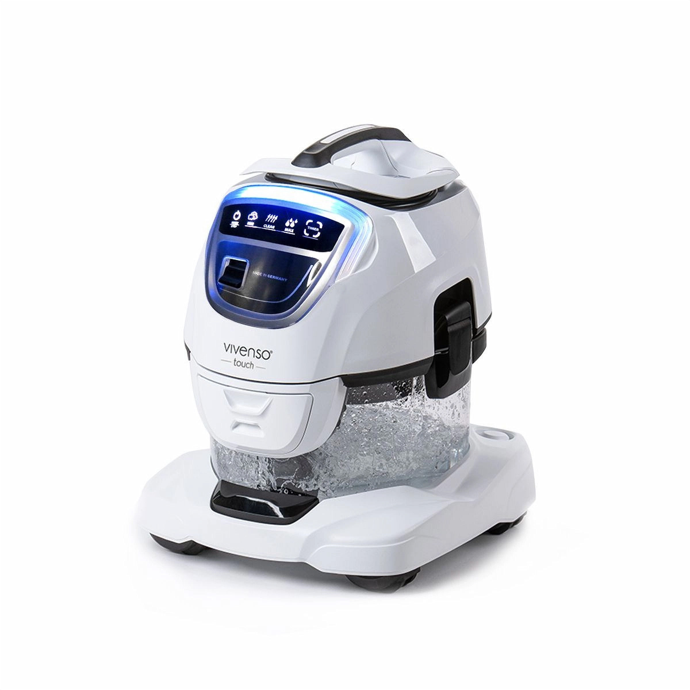 Vivenso mit Touchscreen: Wasserstaubsauger und Luftreiniger in Einem