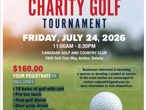 THE OTTAWA FIRST RESPONDER FOUNDATION WILL BE HOLDING THEIR FIRST ANNUAL GOLF TOURNAMENT ON JULY 24TH :