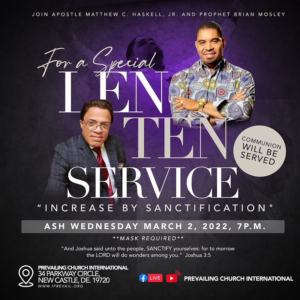Lenten Service