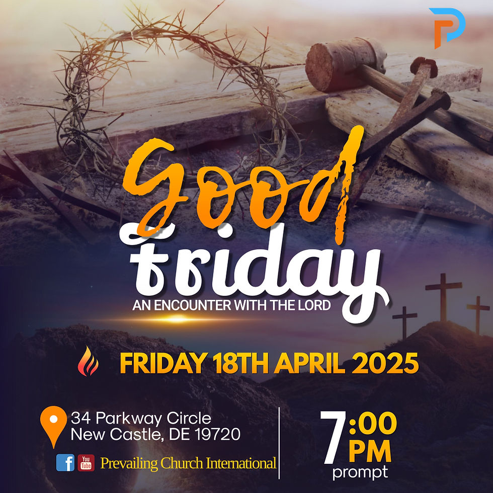 Join us for Good Friday service