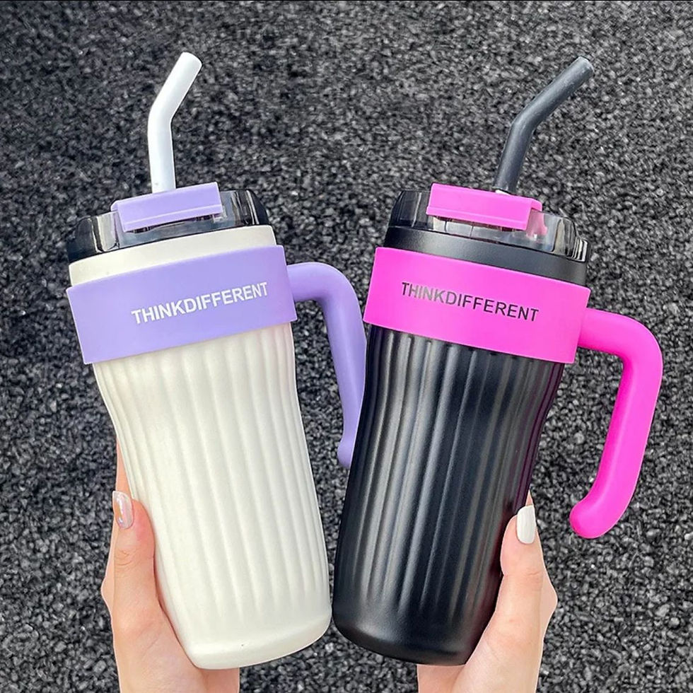 Thumbnail: Color pop sipper tumbler with 2 way drinking