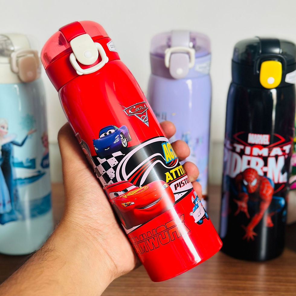 Thumbnail: Kids superhero Steel Sipper bottle - 500ml