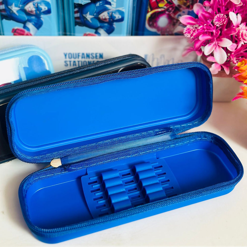 Thumbnail: Space & Avenger themed pencil pouches for kids