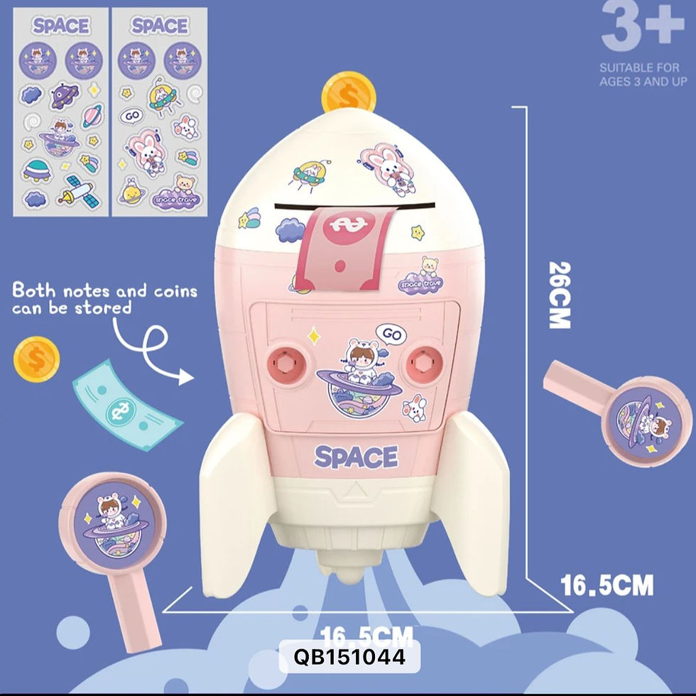 Thumbnail: Rocket DIY Piggy bank with keys