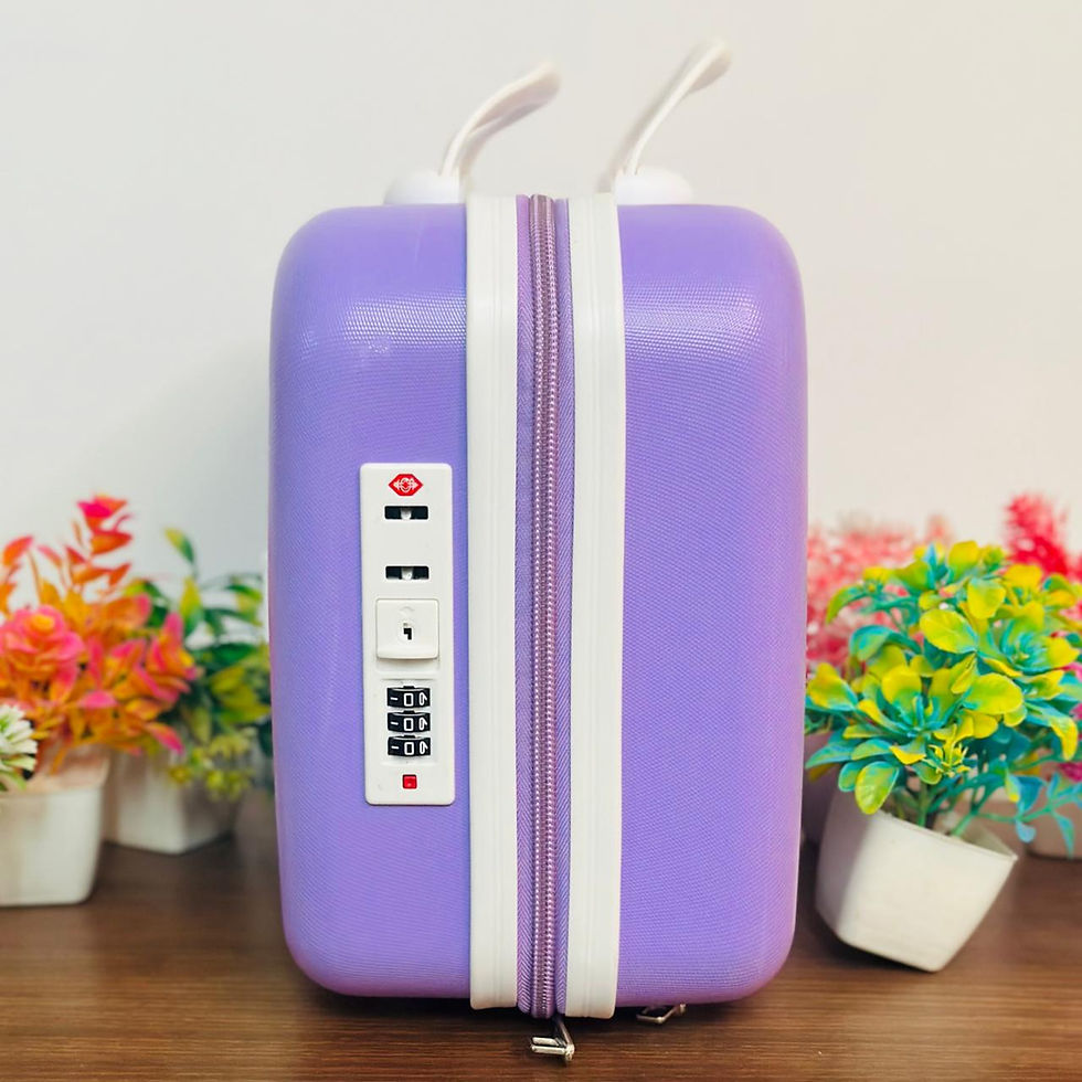 Thumbnail: Paw print kids' travel luggage bag/case