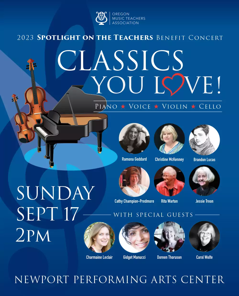 OMTA – Spotlight on the Teachers – Classics You Love!