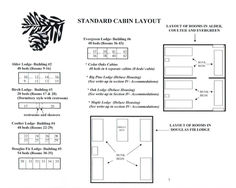 Standard Cabin Layout