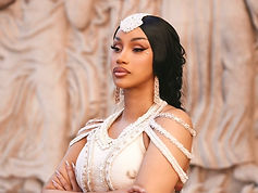 Maduka Okoye and Cardi B Turn Heads in Paris