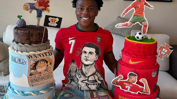 IShowSpeed made a surprise appearance as the AFCON final mascot in Rabat and gifted an iPhone 17 to a blind fan.